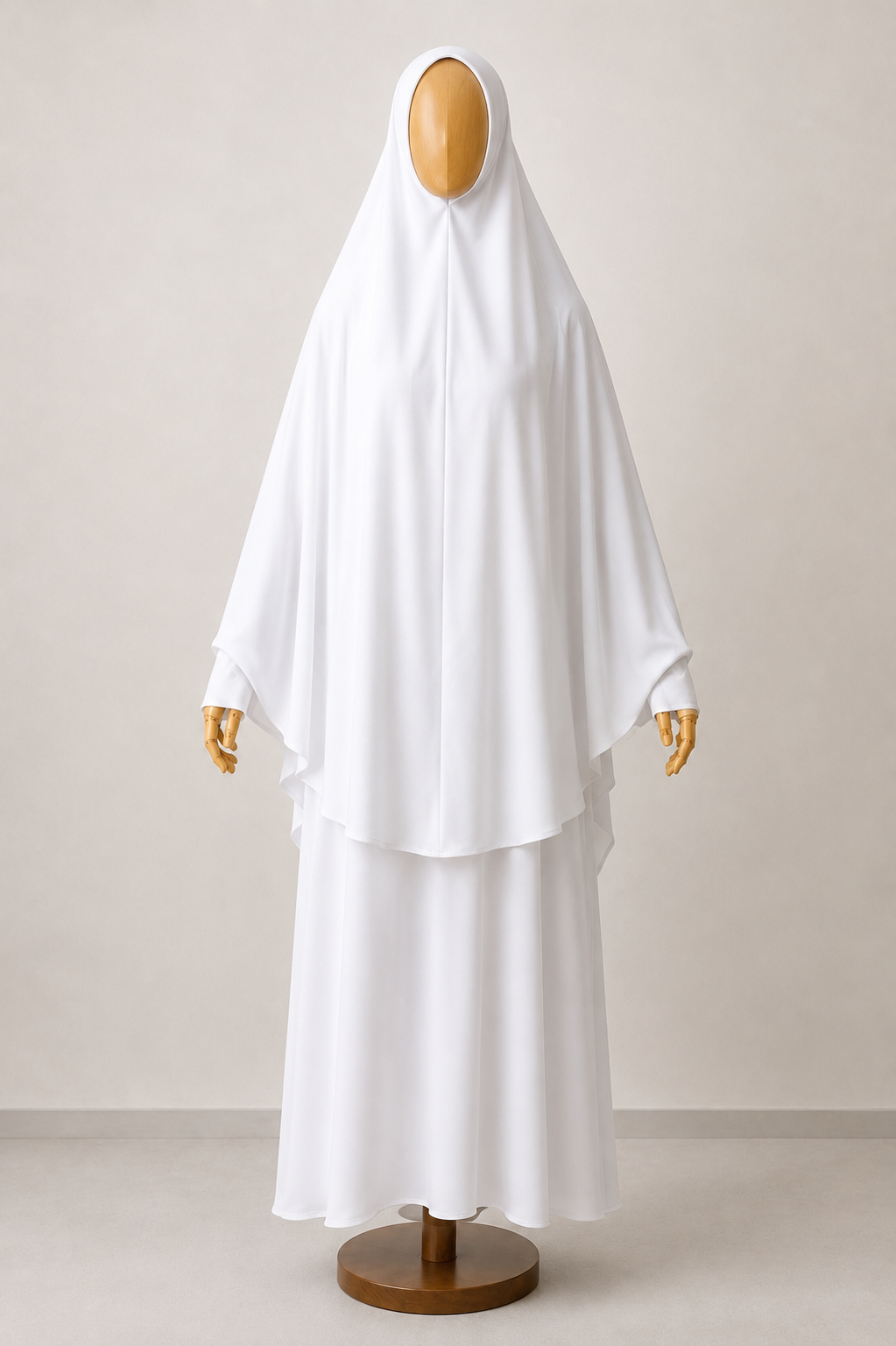 Jilbab Al-Abyad — Blanco