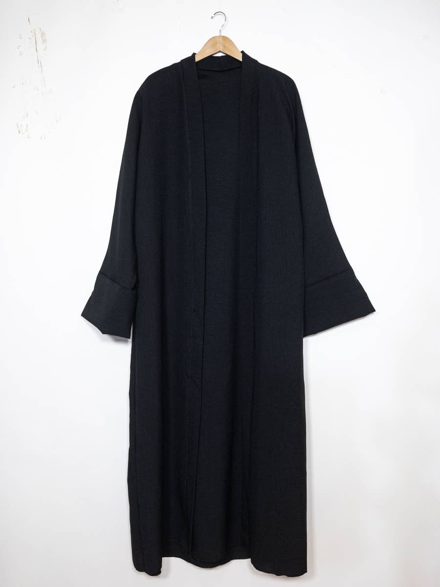 Abaya Kimono de 2 Piezas – Elegancia y Fluidez